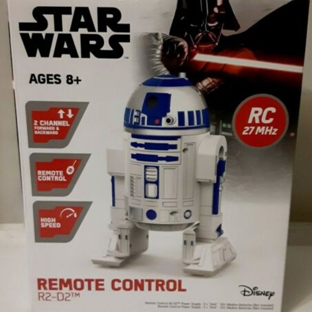 NEW IN BOX R2-D2 STAR WARS REMOTE CONTRO TOY VERY COOL AND RARE